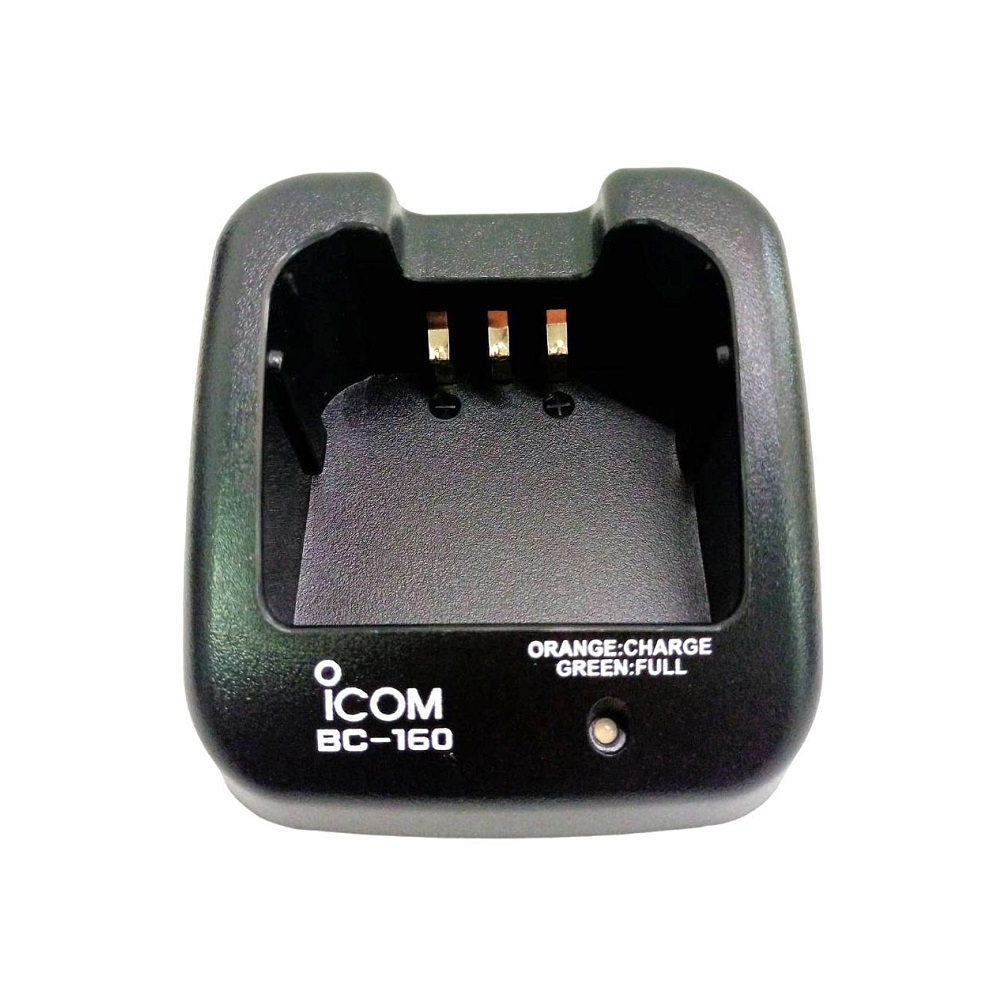 Desktop Charger Icom BC-160 Original Docking Charger HT Icom IC-F16 dan Icom IC-F26