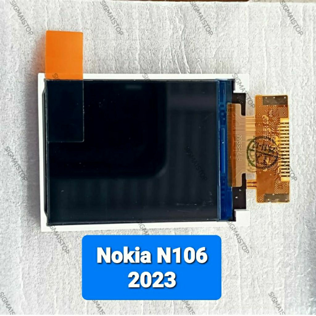 Nokia N106 2023 LCD 16 PIN Candy Bar kaca Layar Display HP 160 Jadul
