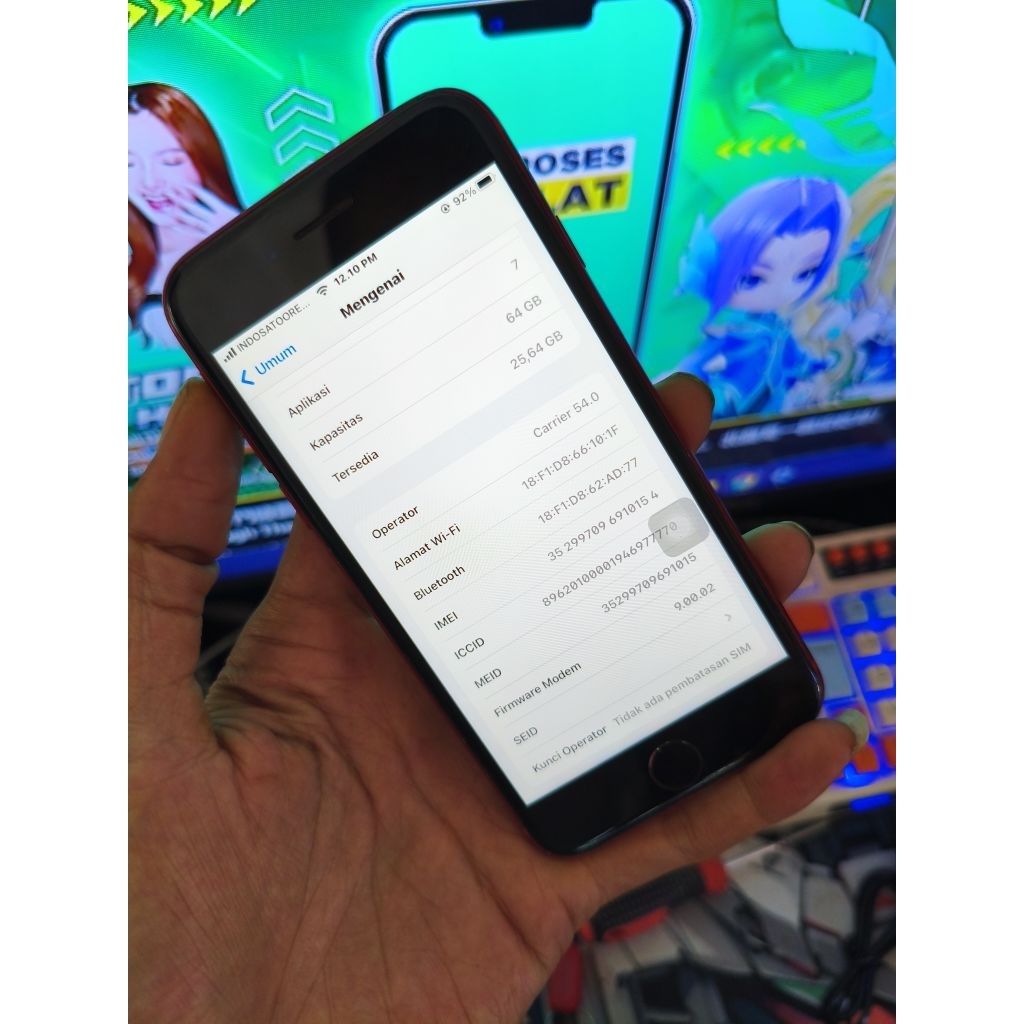 IP 8 64GB Second mulus 100% ori