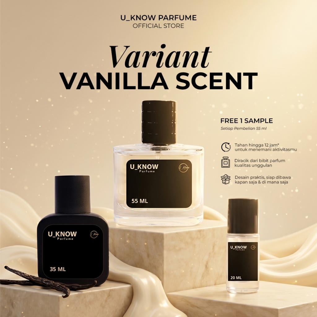 U_Know Parfume - VANILLA SCENT BEST SELLER
