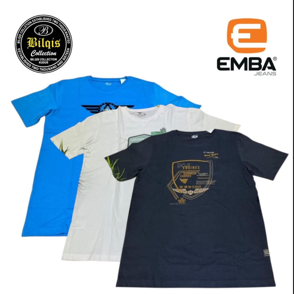 kaos emba pria original