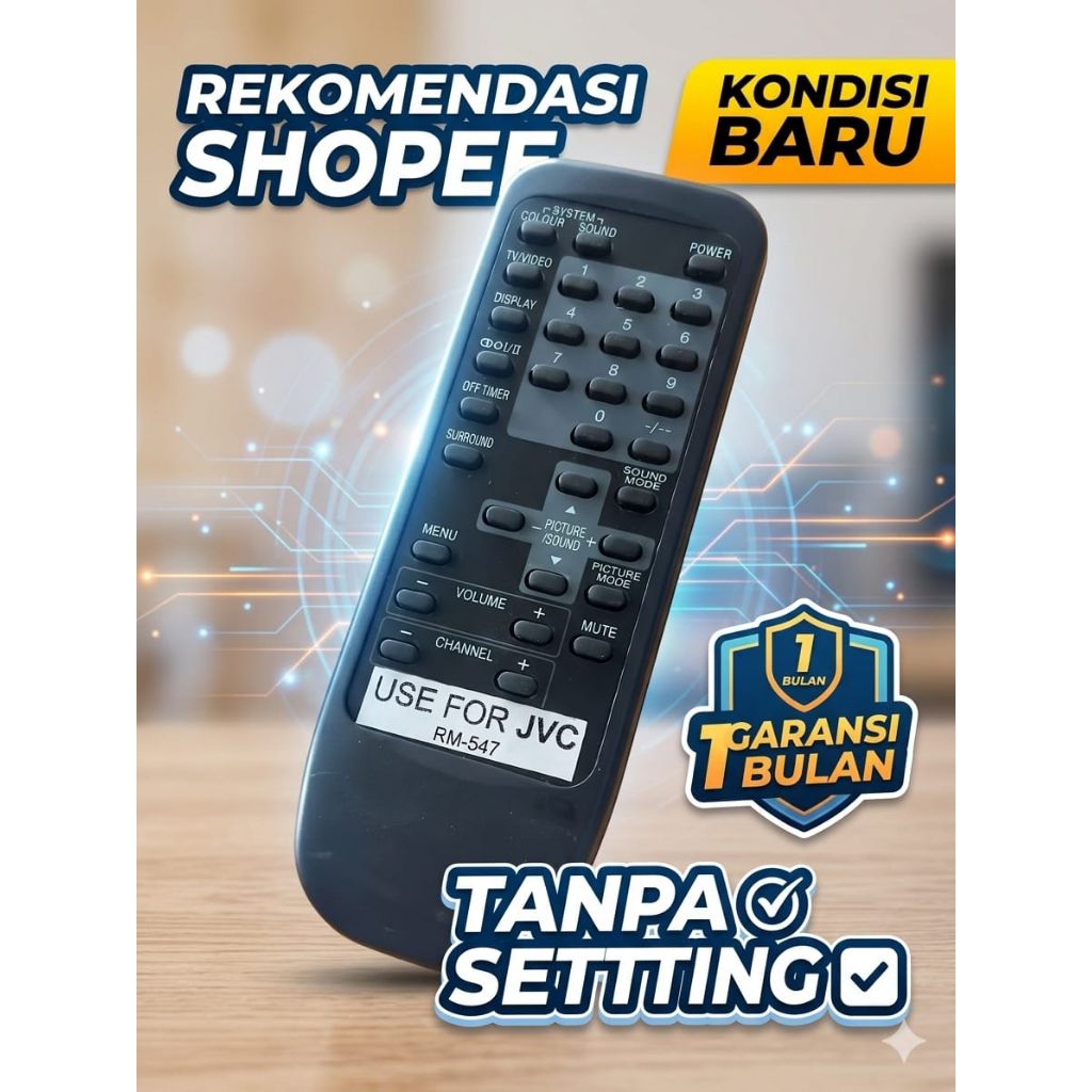 REMOTE TV TABUNG JVC RM-547