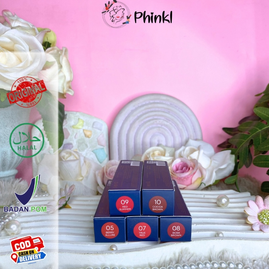 [PHINKL] Implora matte lipstick putar stick pewarna bibir lips warna natural nude