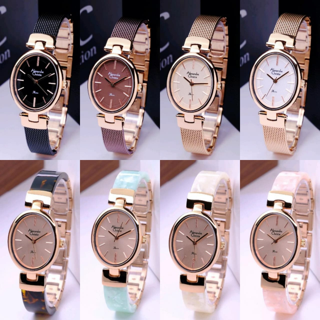 JAM TANGAN WANITA ALEXANDRE CHRISTIE AC 2C08 AC2C08 / AC 2849 AC 2849 ROSEGOLD ORIGINAL