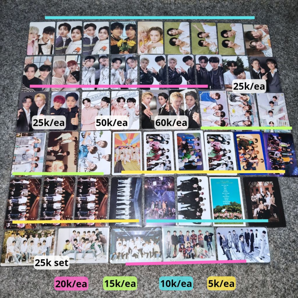[WAJIB CO BUNGKUS] SALE pc treasure grup unit album ktown sumcamp mumo reboot tworld truz magazine y