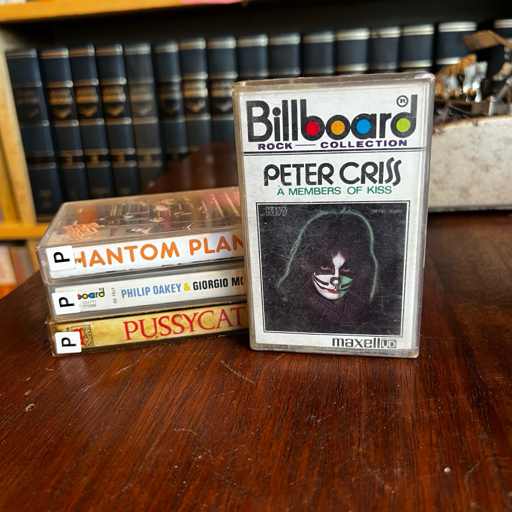 Kaset Pita Peter Criss Member Of Kiss, Phantom Planet , Pussycat, Philip Dakey Dan Giorgio Moroder