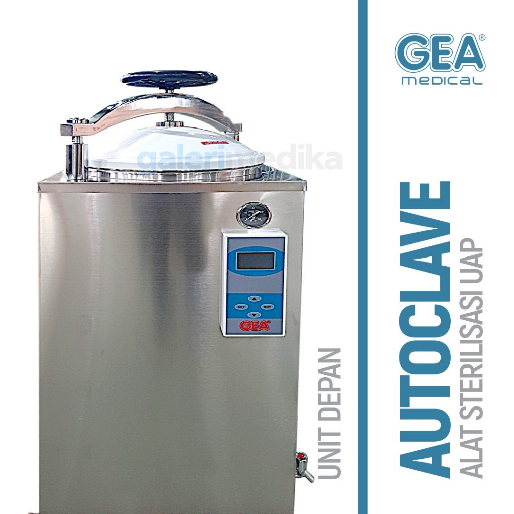 Autoclave GEA LS-35HD / LS35HD / LS 35HD Pressure Steam Sterilizer LCD Display