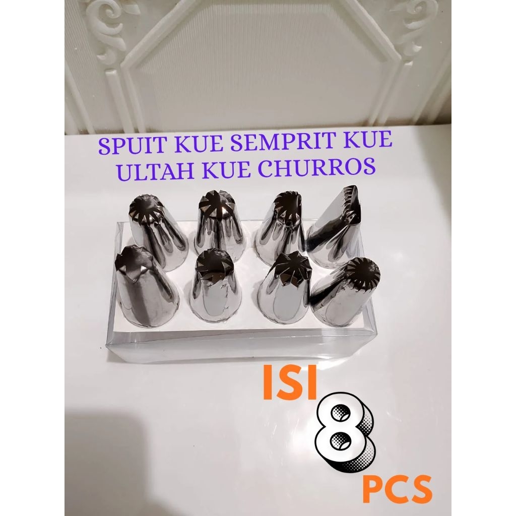 Spuit / Cetakan Kue Semprit Churros / Alat Penghias Kue