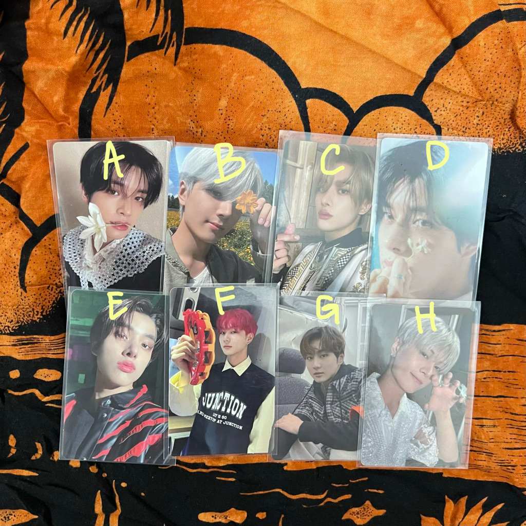ready stock photocard enhypen jungwon jake sunoo sunoo yzy kpopmerch pob romance:untold