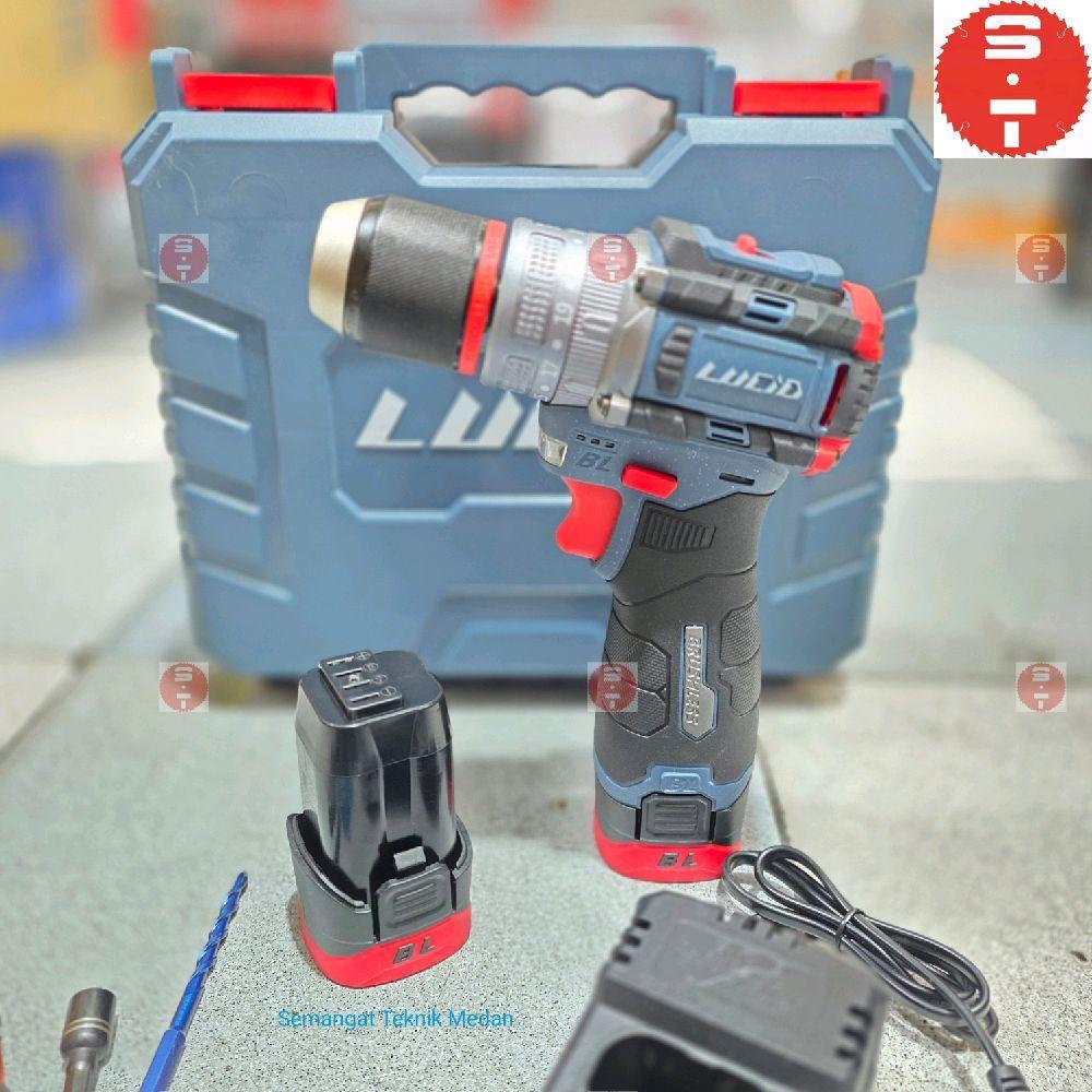 LX50 CORDLESS BOR BETON CORDLESS IMPACT DRILL  BRUSHLESS 18V 18 V VOLT 80NM 13MM 13 MM 2AH 2 2.0 AH 