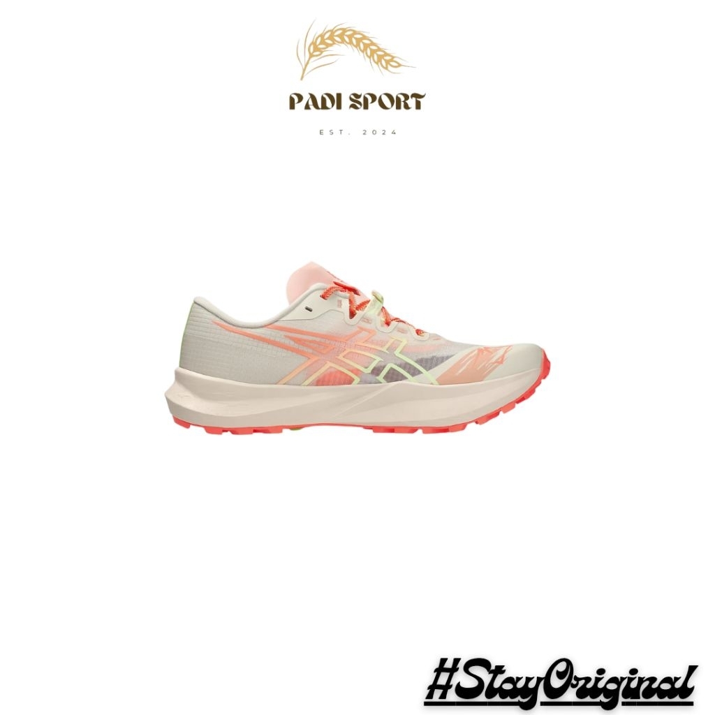 ASICS FUJI LITE 7 ROSE DUST/SUN CORAL (1013A232.700) - SEPATU LARI TRAIL RUN TRACKING ORIGINAL RESMI