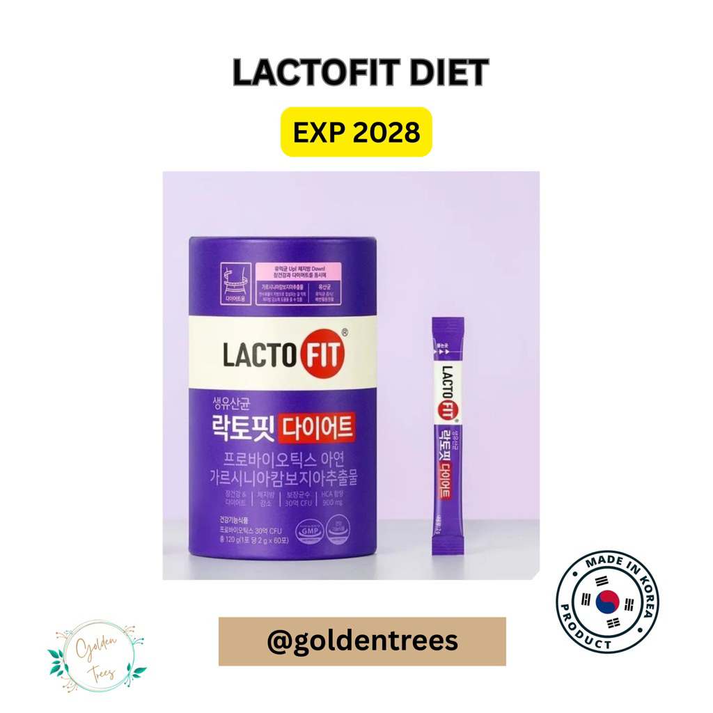 Lacto Fit Diet Lacto Fit Gold Probiotics Lacto Fit Core Max Lacto Fit Slim Original Korea