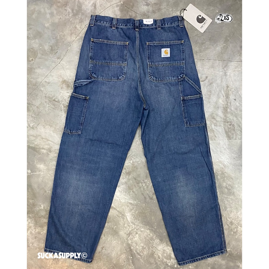 CARHARTT WIP OG DOUBLE KNEE PANTS - BLUE WASH
