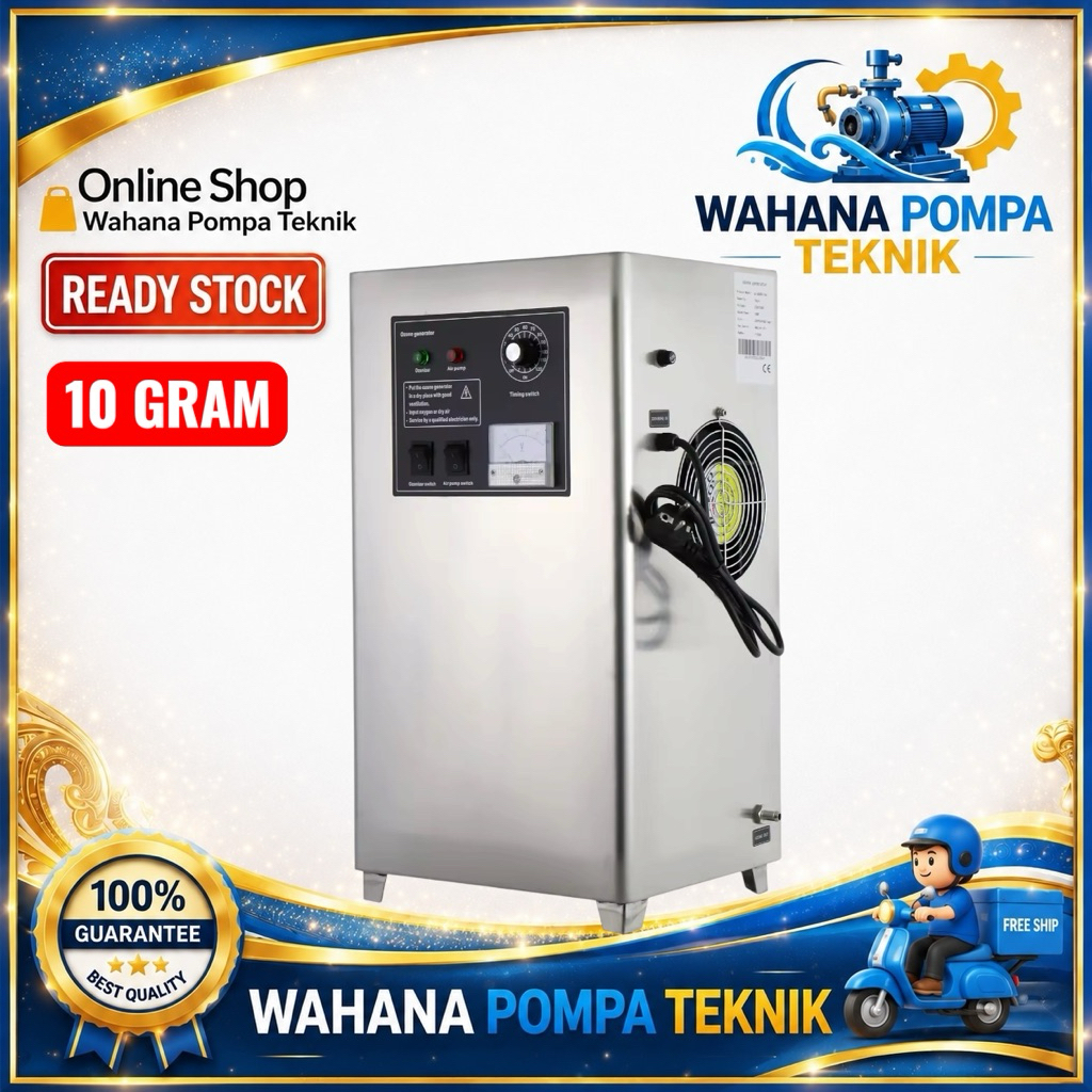OZONE GENERATOR 10GRAM MESIN OZON GENERATOR 10 GRAM OZONIZER