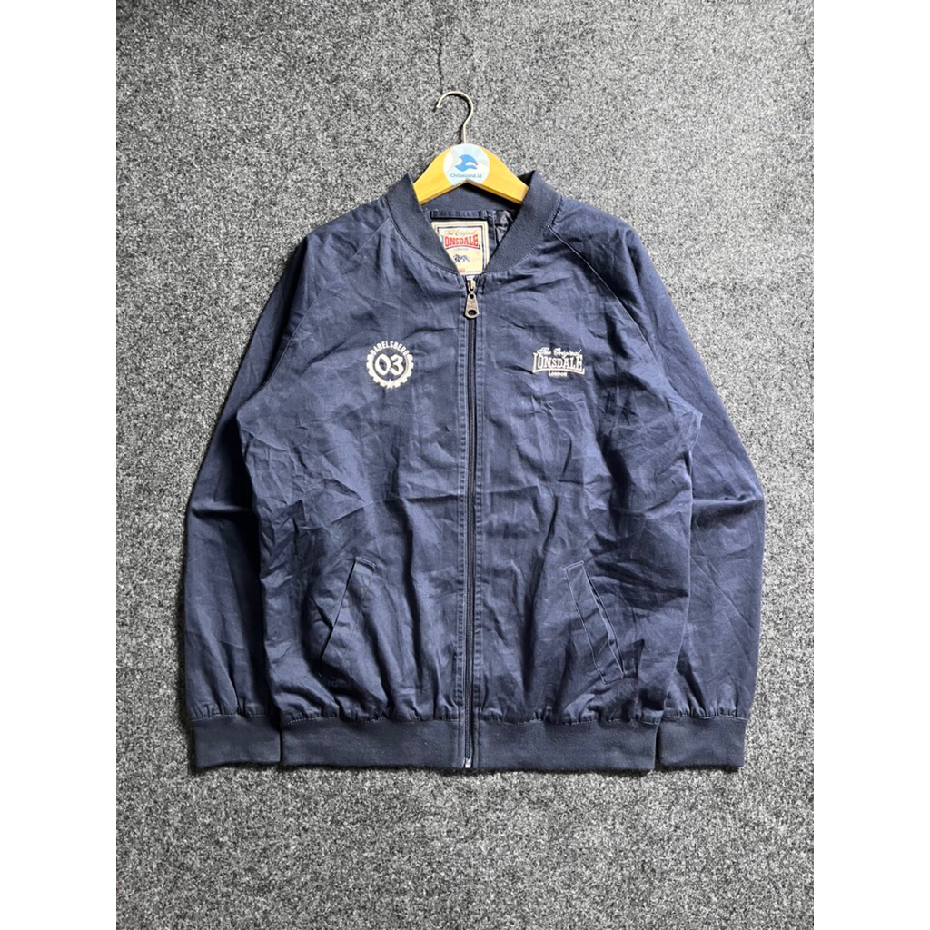 Harrington jacket Lonsdale - Navy Blue