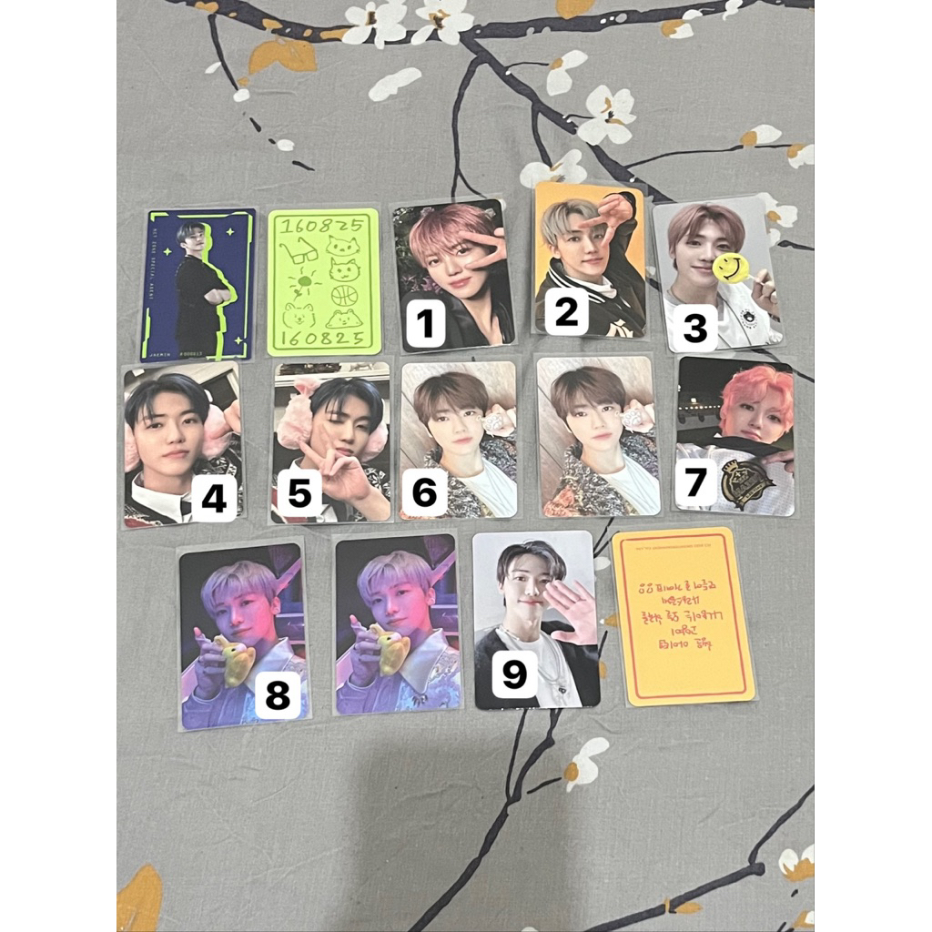 photocard pc nct dream jaemin introvert extrovert pink christmas hot sauce cafe glicth mode candy is