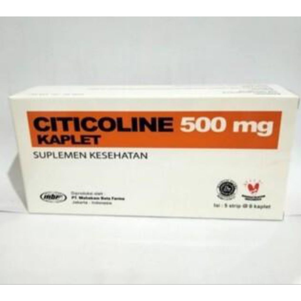 Citicoline 500 Mg Mahakam 30 Tablet