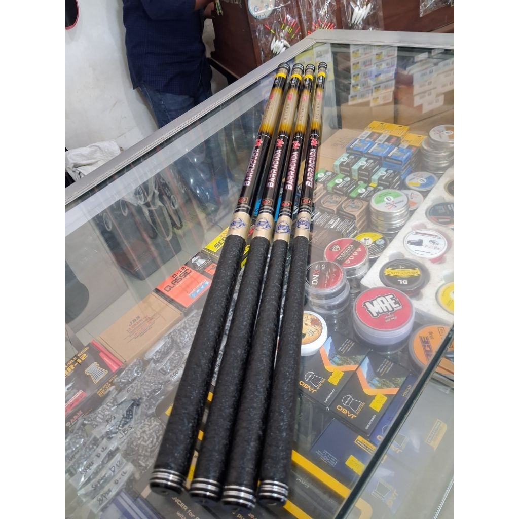 tegek baracuda NX ukuran 270 360 450 540