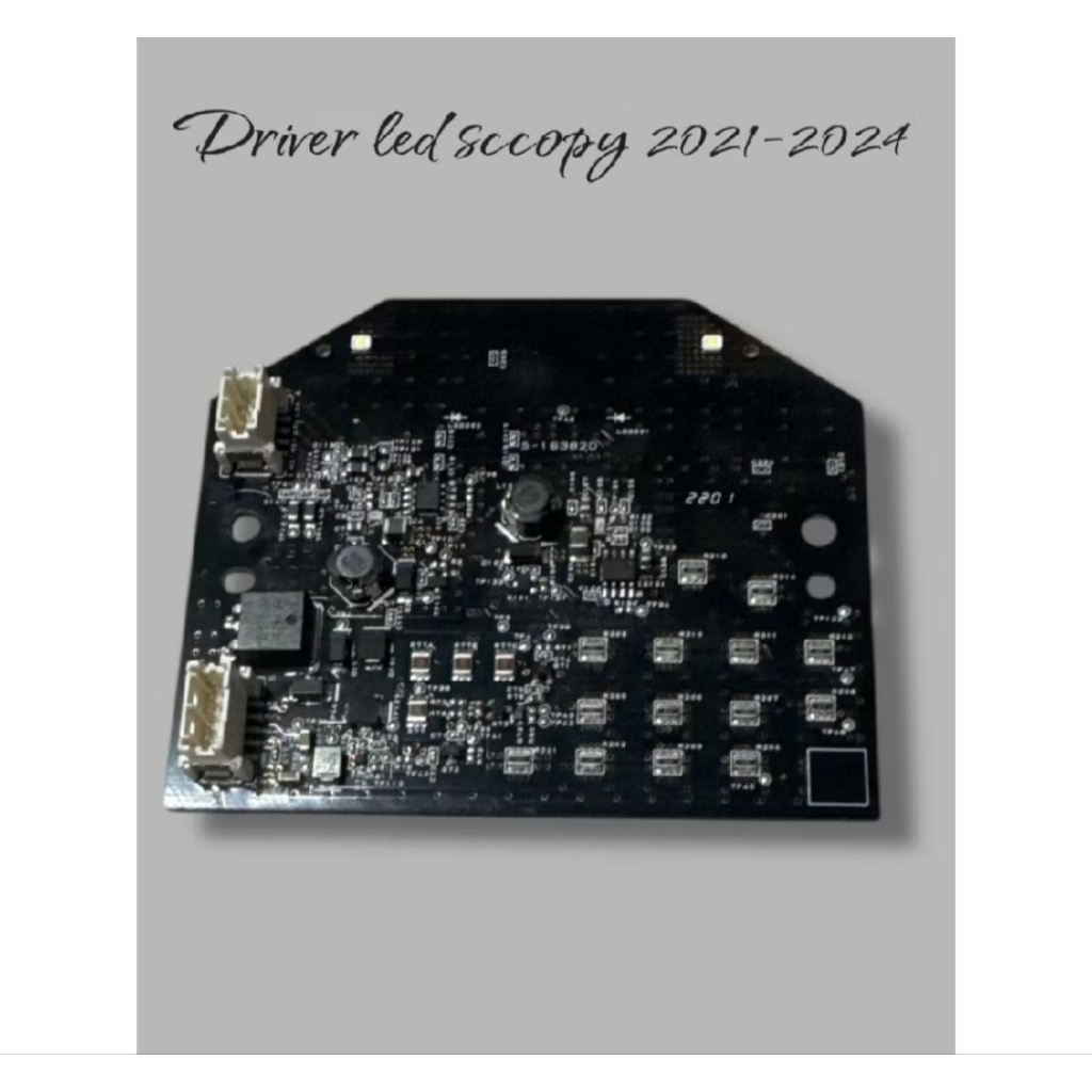 modul pcb led driver led lampu depan scoopy 2021-2024