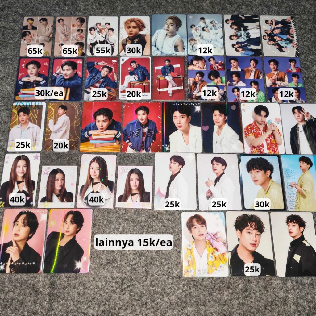 [WAJIB CO BUNGKUS] GMMTV pc cc chimon khaotung lego lykn grup barcode nani back to school lol fancon