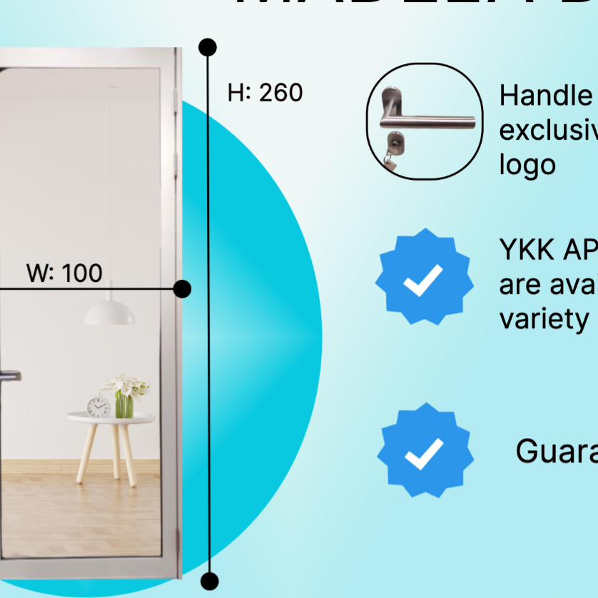 MADELA DOOR BY YKK AP - Finished Goods Pintu dari YKK AP
