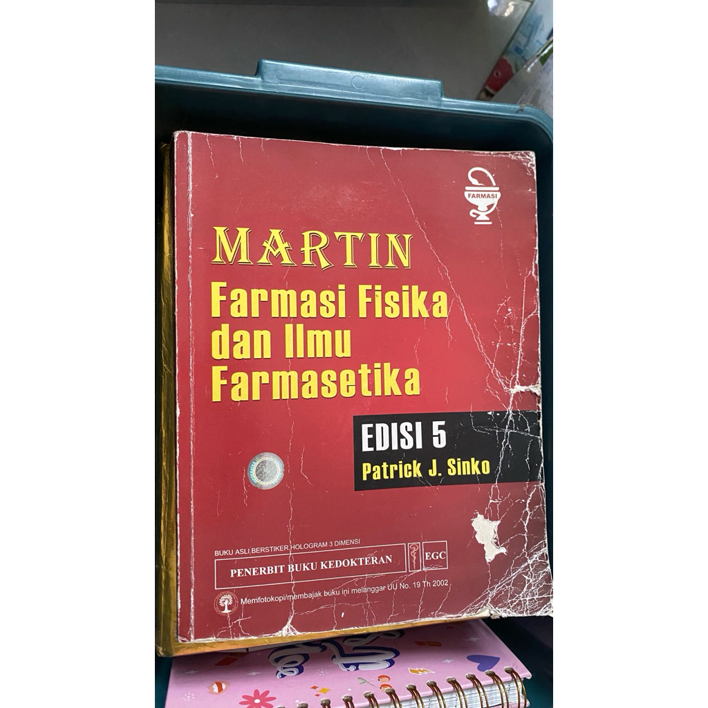 [ORI] PRELOVED - Martin Farmasi Fisika Edisi 5 - Patrick J. Sinko