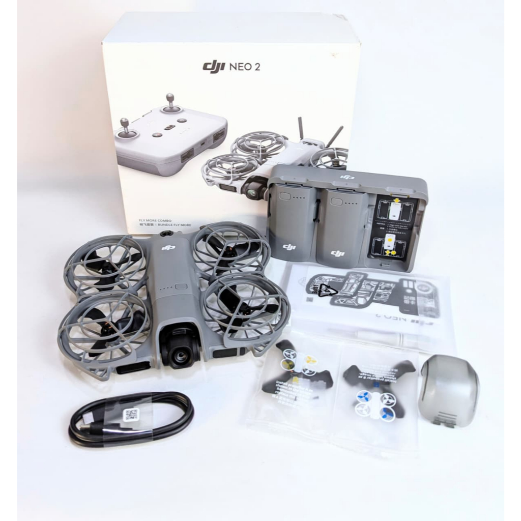 DJI Neo 2 Fly More Combo Drone Only [TANPA RC] 3 Battery cc 2-2-3 Second Mulus Normal Original Masih