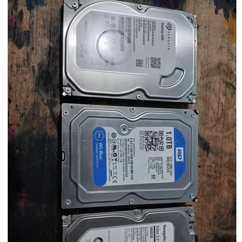 Hardisk 1 Tera Merk Seagate WD Toshiba Samsung