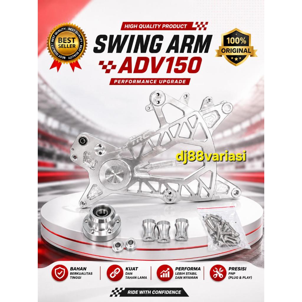 Swing arm adv 150 cnc lengan ayun adv150 spek kontes
