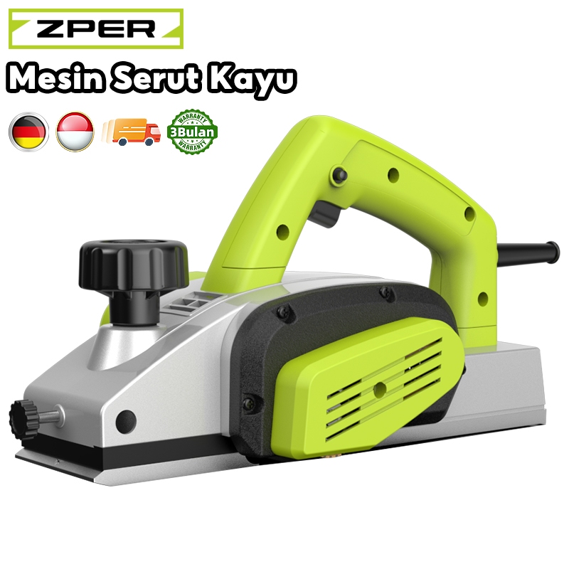 ZPER Planer Listrik Mesin Serut Kayu Cocok untuk memoles dan memotong kayu Mesin Ketam Kayu ZP006