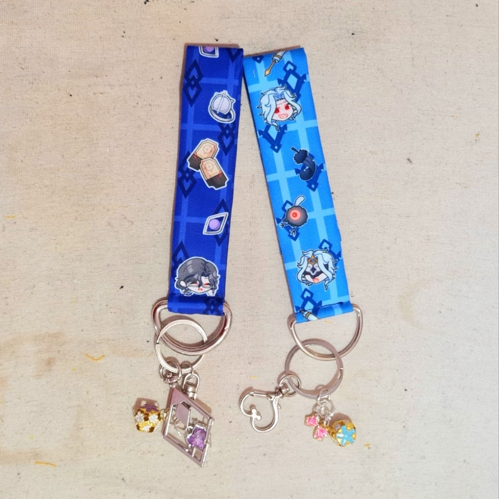 Genshin Impact Fanmerch - Dottore Pantalone Lanyard pendek