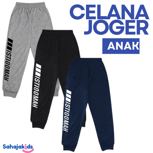 Celana Jogger anak Laki-Laki Celana Training Anak Laki-laki Training Anak SD SMP Anak Remaja