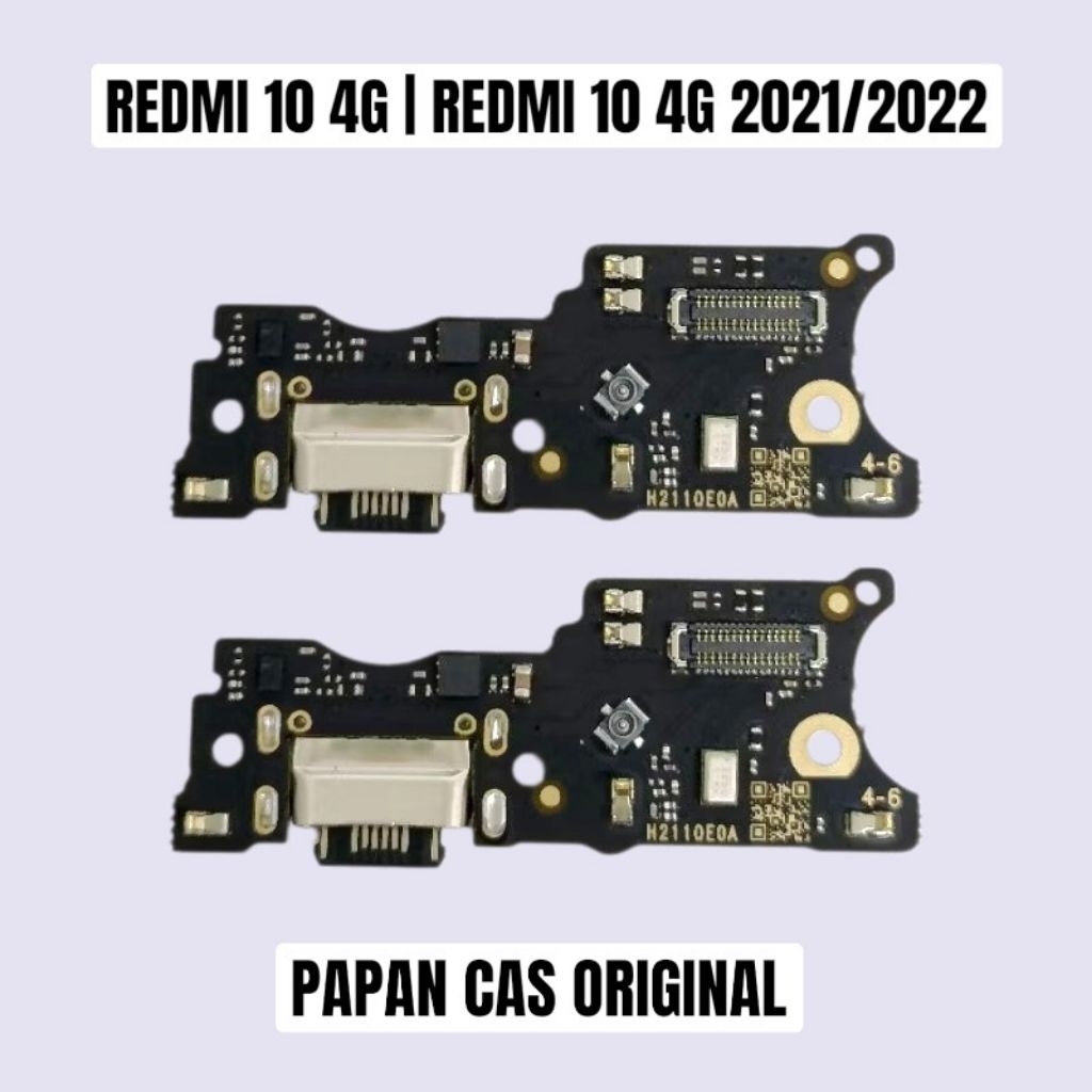 Redmi 10 4g | Redmi 10 2021/2022 | Redmi 10 Prime | Redmi 10 Power Papan cas original Full IC t/c da