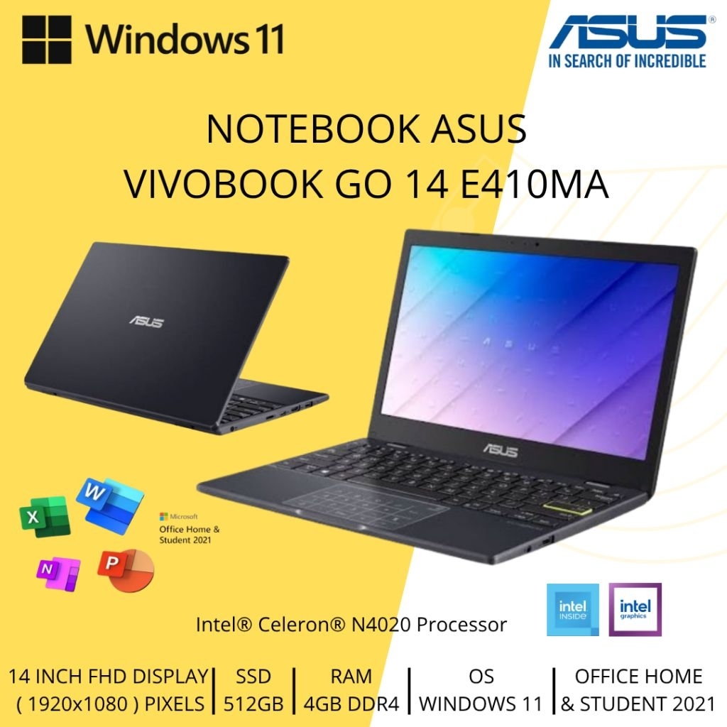 ASUS VIVOBOOK GO 14 E410MA