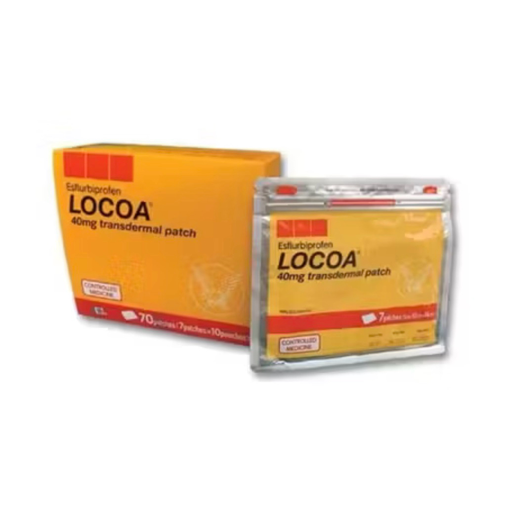 LOCOA 40 mg TRANSDERMAL PATCH (7 patches) koyo Locoa Made in Japan