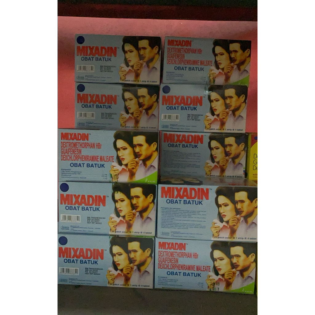 MIXADIN OBAT BATUK 1 KOTAK (HARGA TERMURAH)