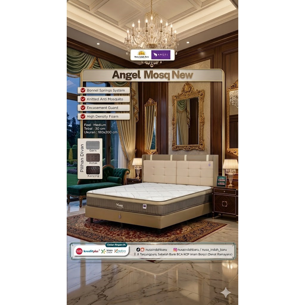 Kasur Springbed Angel Mosq