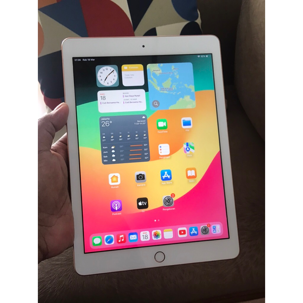 ipad gen 6 32gb SECOND apple tablet generasi 6 32gb SECOND (WIFI ONLY)