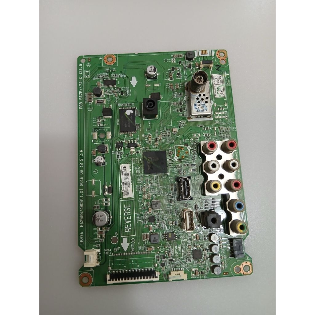 mb led tv LG 32LH5100 - mainboard tv - mesin tv led