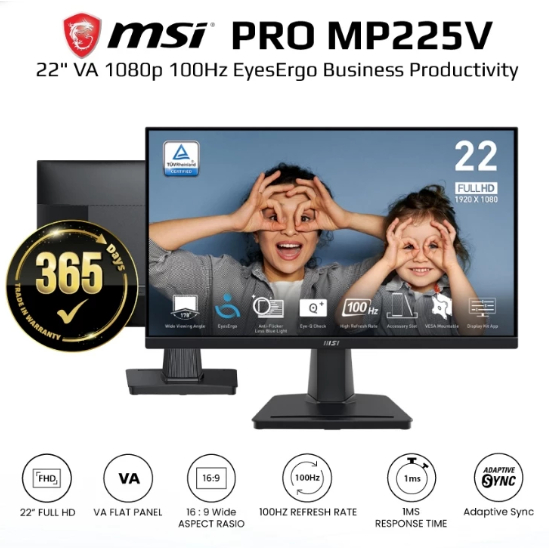 Monitor MSI Pro MP225V