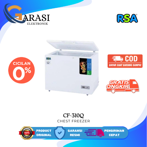 RSA CF 310 Chest Freezer CF-310 / CF310 Freezer Box 310 liter