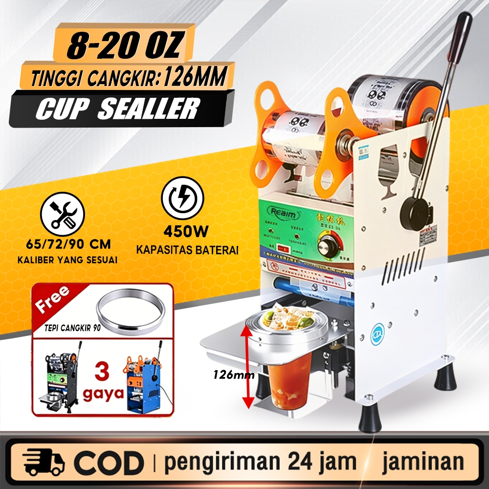 Reaim Mesin Pres Cup Gelas Plastik Alat Press Plastik Mesin Press Cup Mesin Press Plastik