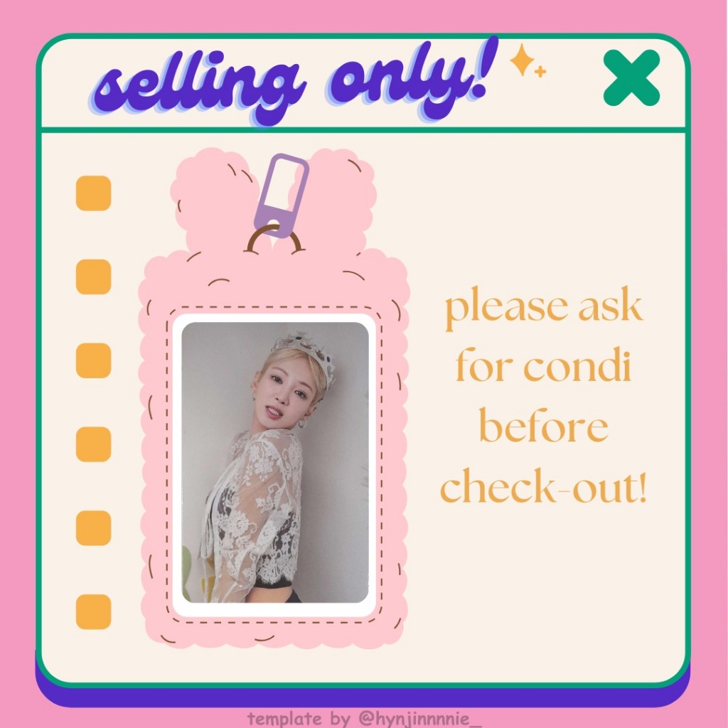 [READ DESC] Photocard Girls Generation Hyoyeon PC SNSD MD Smtown Postcard Set Official
