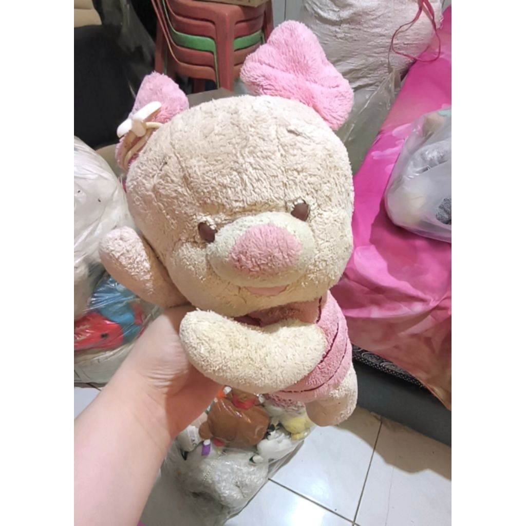 Boneka Piglet Winnie the pooh