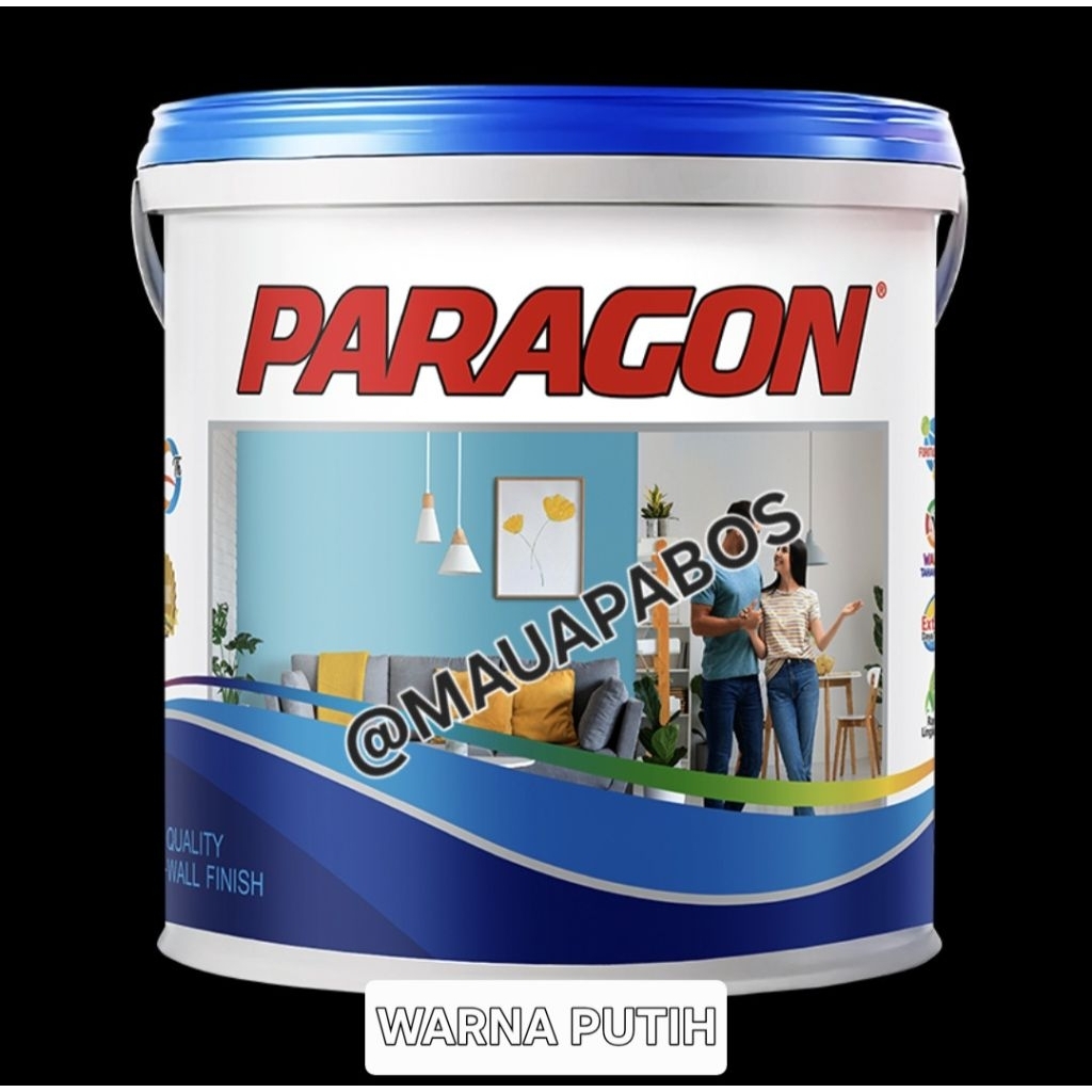 Cat Tembok Paragon 5kg / Paragon 5 kg PUTIH