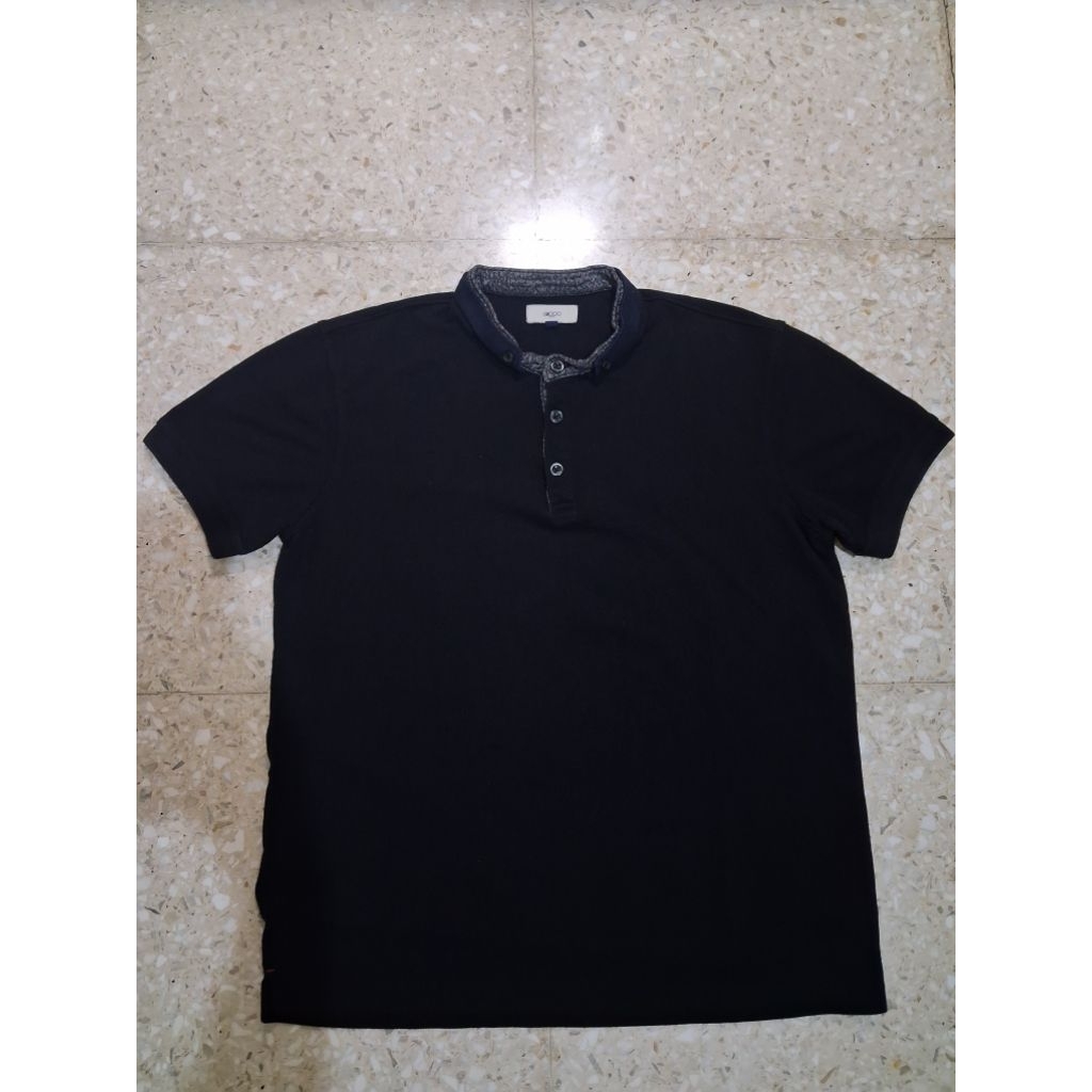 Polo shirt shanghai G2000 warna hitam size S