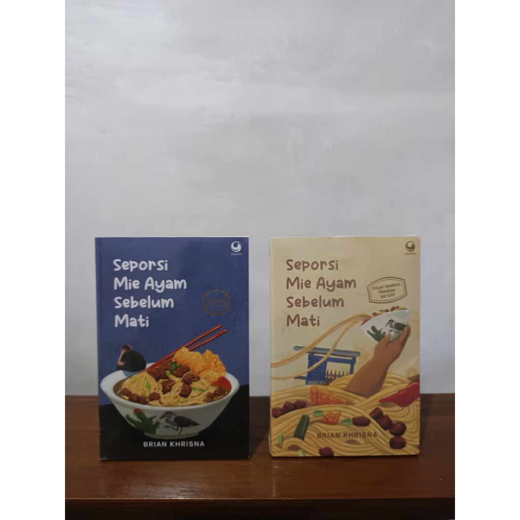 [NEW SEGEL | ORIGINAL] - Seporsi Mie Ayam Sebelum Mati (Cetakan Lama & Cetakan Ke 100) - Brian Khris