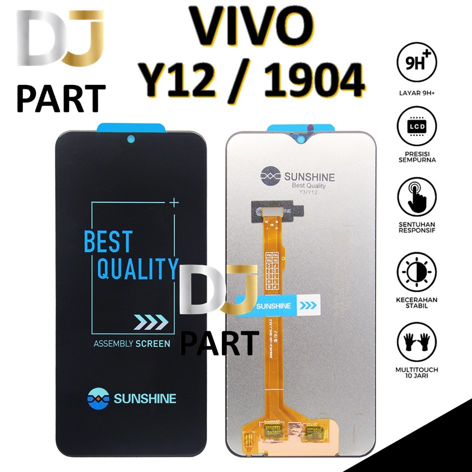 LCD TOUCHSCREEN VIVO Y12 1904 ORIGINAL 100% FULLSET