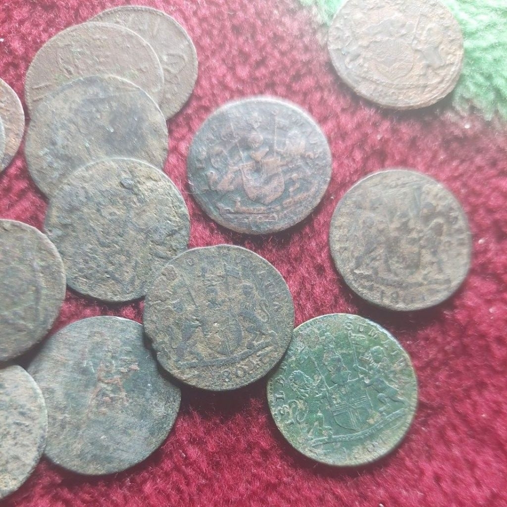 1 keping koin sumatra tahun 1804. apa adanya.