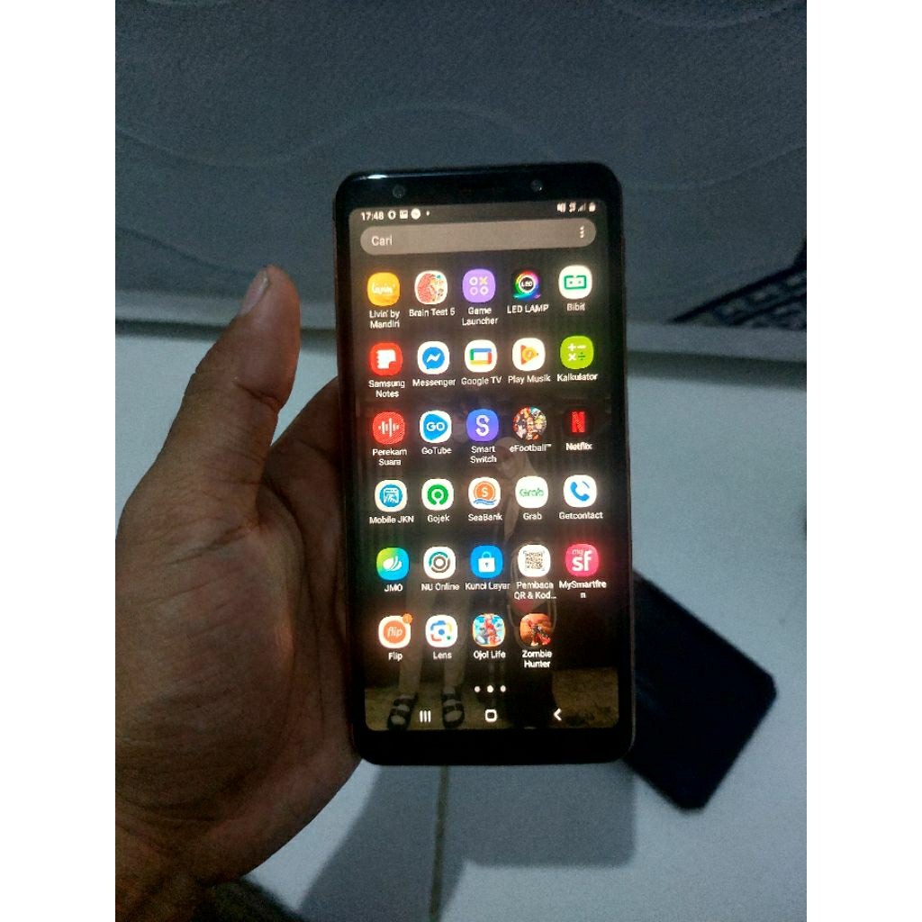 SAMSUNG A7 2018 4/64 SECOND BEKAS NO MINUS